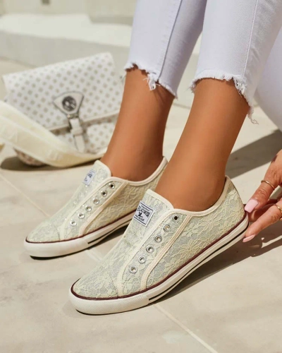 Royalfashion női Imilla brokát tornacipő