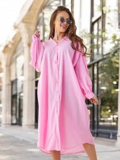 Royalfashion Pamut hosszú női ing, amely a’la ruha