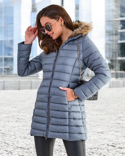 Royalfashion Női steppelt téli dzseki