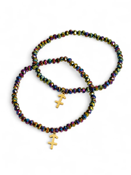 Royalfashion Két női karkötő horgony medállal