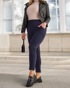 Royalfashion Melegített női teggings nadrág PLUS SIZE