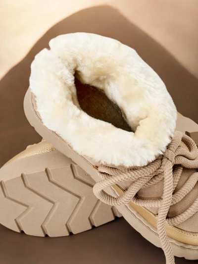 Royalfashion Női fűzős hótaposók Iniuc