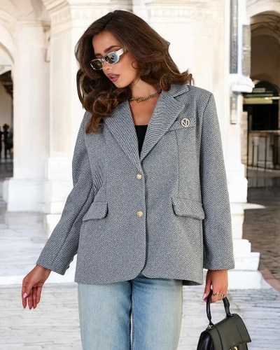 Royalfashion női rövid kabát