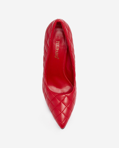 OUTLET Piros női cipő dombornyomással Torosa- Footwear