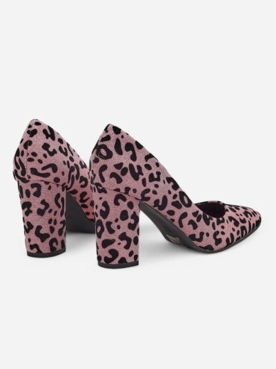 Royalfashion Női leopárd mintás magassarkú Leoart