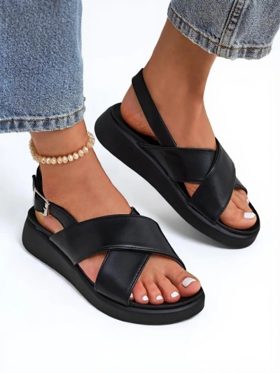 Royalfashion női vastag talpú Riva Star szandál