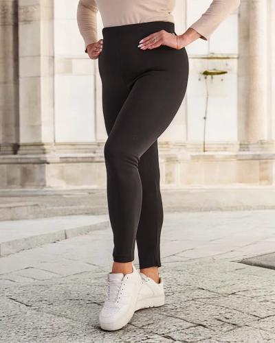 Royalfashion Női szigetelt treggings nadrág PLUS SIZE