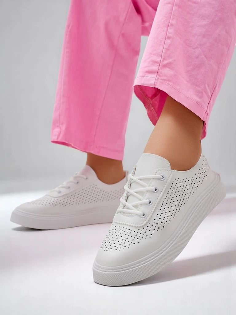 Royalfashion Női Ażurowe Sportos Fűzős Cipő Adette