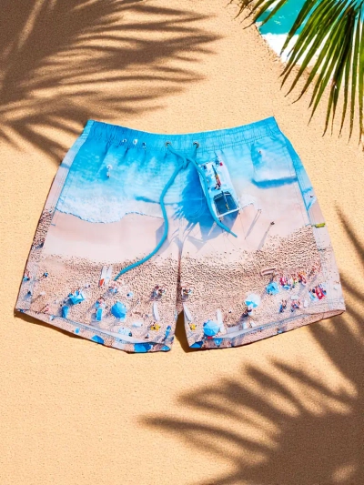 Royalfashion Sportos férfi rövidnadrág védőhálóval
