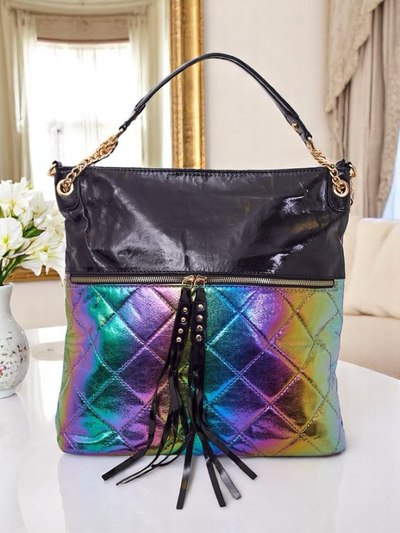Royalfashion Nagyméretű női kézitáska Shine Shine