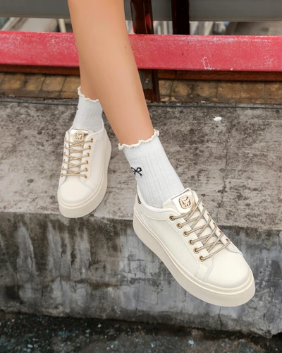 Royalfashion Női sportcipők díszkötőfűzővel Eone