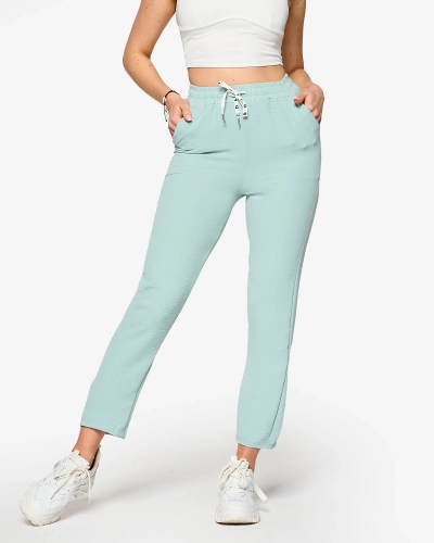 Mint női egyenes szövetnadrág - Ruházat