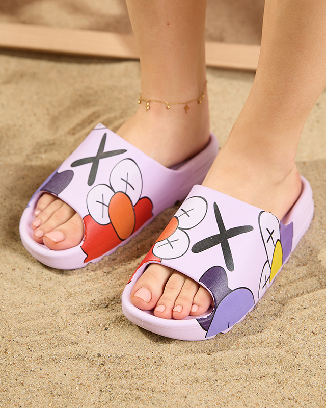 OUTLET Violet női papucs Elmino - Lábbeli