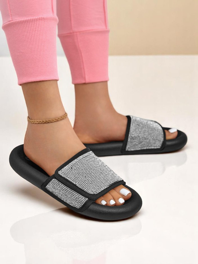 Royalfashion Női lapos talpú papucs Sparkle Step