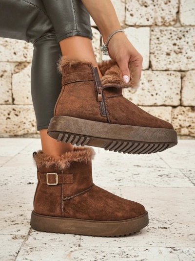 Royalfashion Rövid női hócsizmák Winter Crest