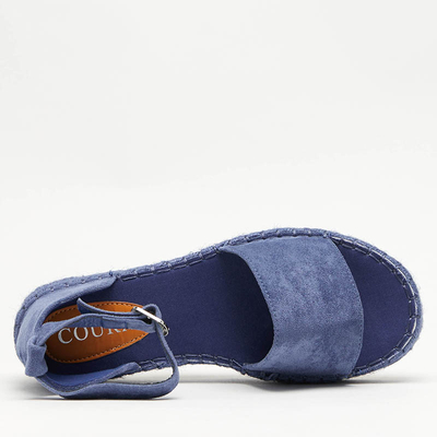 Kék női Sitra szandál - cipő