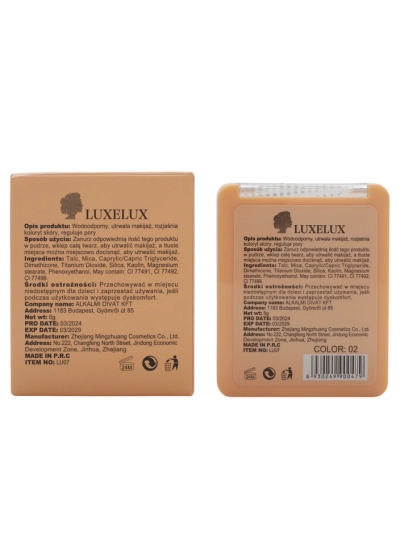 Luxelux Púder 02 8g