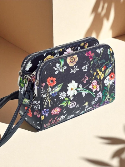 Royalfashion Kis női kézitáska ökobőrből Florentia