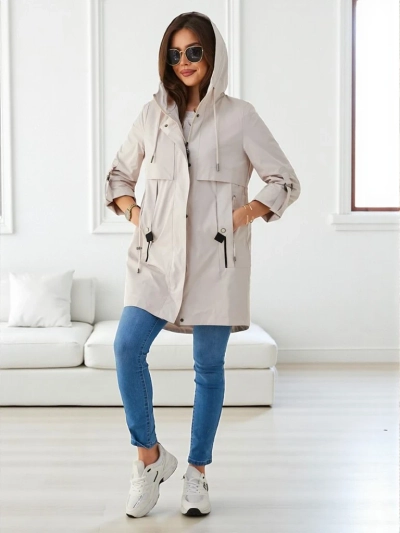 Royalfashion Női hosszú szélálló dzseki