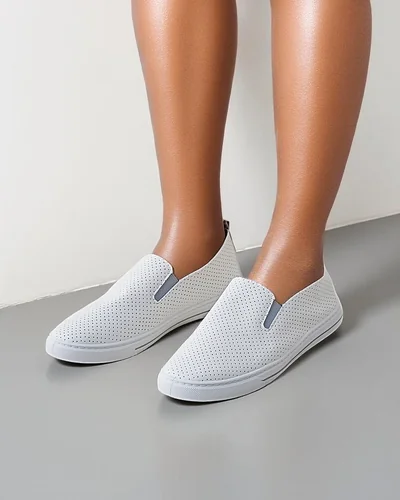 Royalfashion Női perforált slip-on cipők Eppes