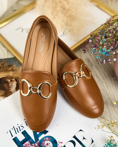 Royalfashion mokaszinok orrdíszítéssel Abermes