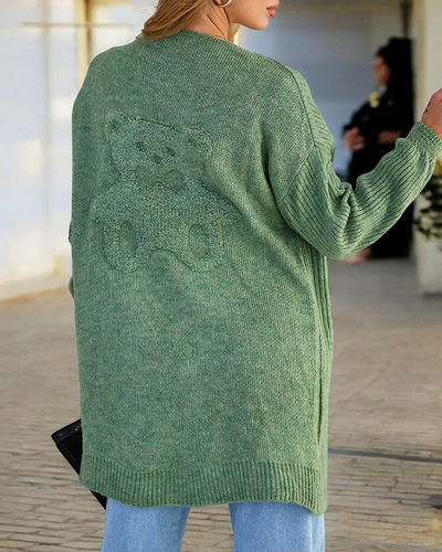 Royalfashion Fukszia női ágytakaró pulóver