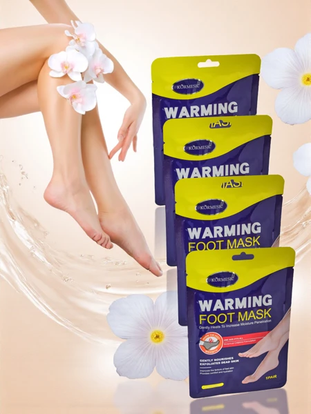 Aurelia Warming Foot Mask Kormesic Centella és Camellia kivonattal – regeneráló maszk