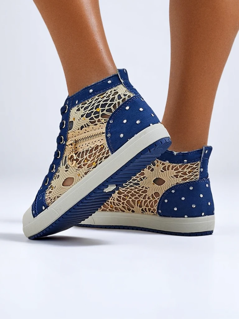 Royalfashion Magas női sportcipők a'la Jeans