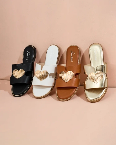 Royalfashion Női Olis lapos talpú flip-flop