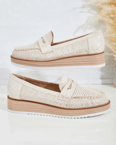 Royalfashion áttört női mokaszin Moell