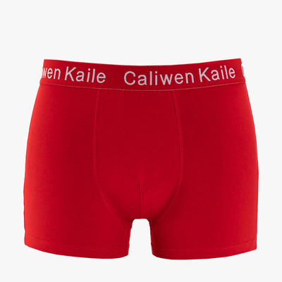Férfi piros boxer - Fehérnemű