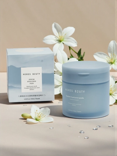 Pamut kozmetikai párnák - hidratáló, hialuronsavval