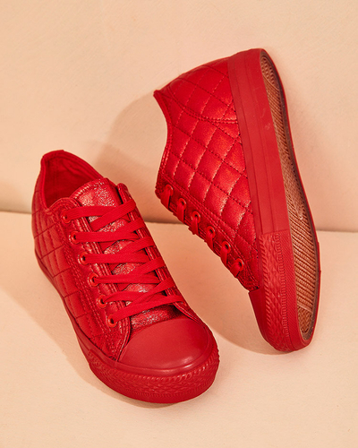 Royalfashion női steppelt tornacipő rejtett horgonnyal Avvas