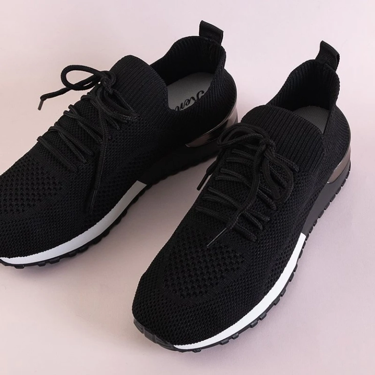 OUTLET Fekete női sportcipő a Buer-től - Lábbeli