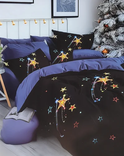 Royalfashion Ágynemű KOSMOS 160x200 szett 3-DARABOS