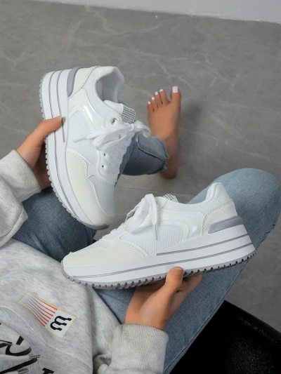 Royalfashion női sportcipők platformon Revided