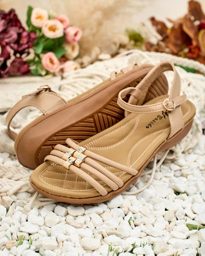 Royalfashion Díszített női Sun Crusher szandál