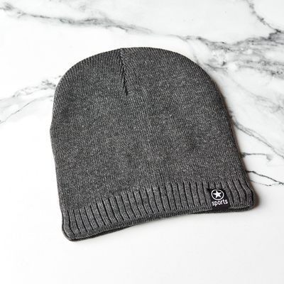 Férfi sötétszürke párnázott kalap - Kiegészítők