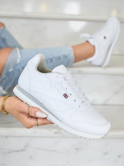 Sneaker Atelier Bianca - Klasszikus Fehér Női Cipő