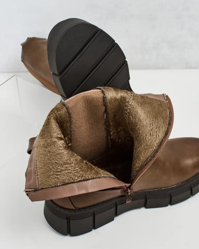 Royalfashion Női platform csizma Couell