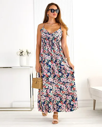 Royalfashion Női pamut midi ruha