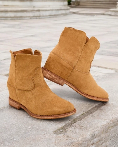Royalfashion Boots kowboj stílusban fedett talpú Blueston