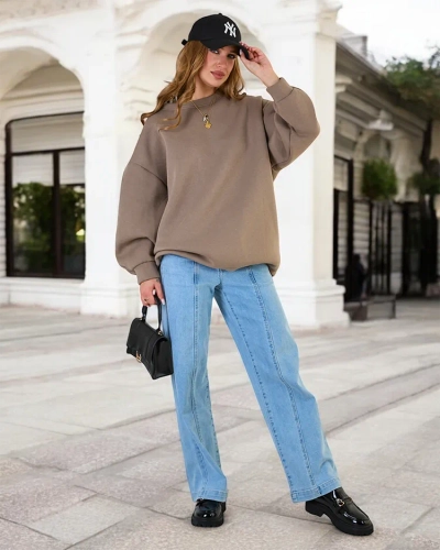 Royalfashion Női oversize pulóver