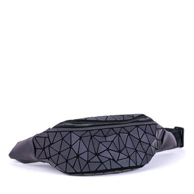 Wielokolorowa nerka z geometrycznym wzorem - Torebki