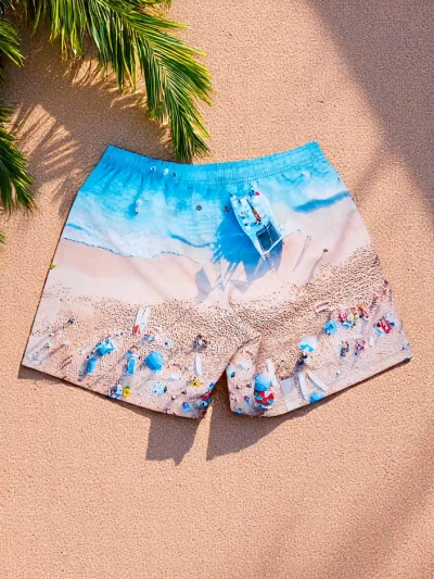 Royalfashion Sportos férfi rövidnadrág védőhálóval