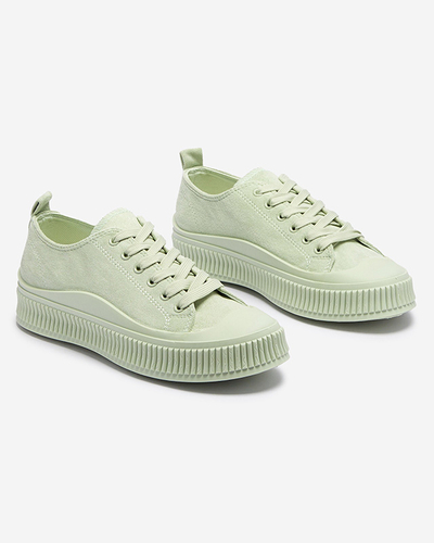 Világoszöld női sportcipő Dollof- Footwear