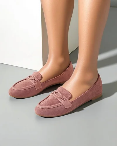 Royalfashion Női öko suede mokaszin Zammei