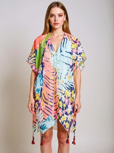 Royalfashion Ariadne Multicolor Pareo Ruha – Nyári Boho Stílus