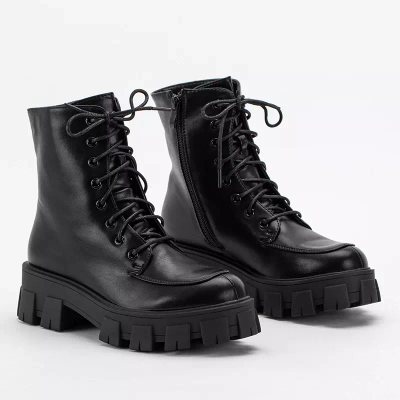 OUTLET Fekete női lapos sarkú táskák Sinila - Lábbeli