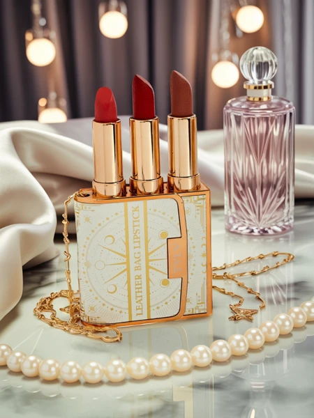 Aphrodite Aurora Luxe – Elegáns Bőr Tok Három Rúzzsal 2,5/10ml Amalfi